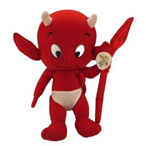 1999 Good Stuff  Red Little Devil Harvey Toons Plush Stuffed Animal NWT Vintage